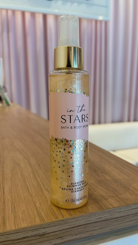 BODY SPLASH IN THE STARS SHIMMER 146ML BATH & BODY WORKS