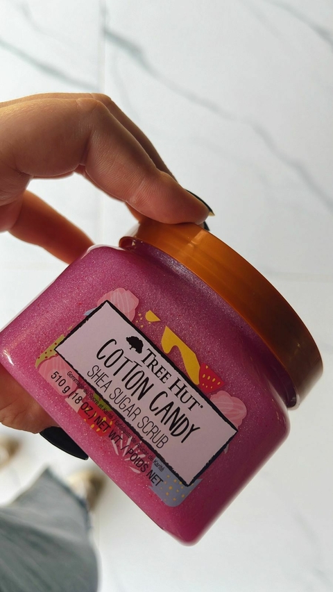 ESFOLIANTE TREE HUT COTTON CANDY 510G