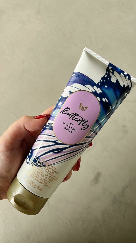 BODY CREAM BUTTERFLY BATH & BODY WORKS