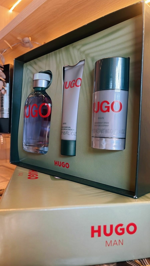 KIT COFFRET HUGO BOSS MAN EDT - MASCULINO