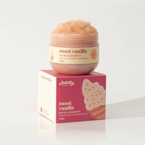 SWEET VANILLA ESFOLIANTE CORPORAL ESFOLICHANTY | CHANTY BEAUTY 300G