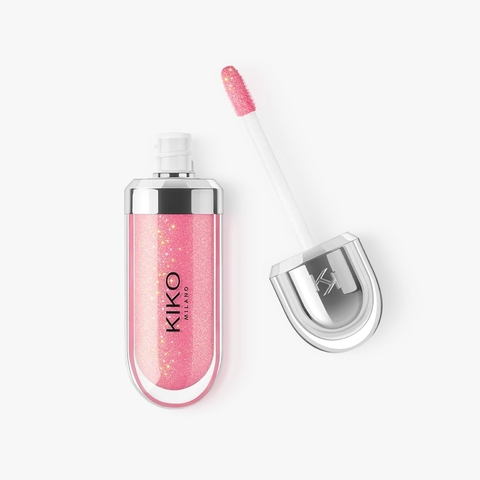 3D HYDRA LIPGLOSS | COR 26 SPARKLING HIBISCUS PINK | KIKO MILANO