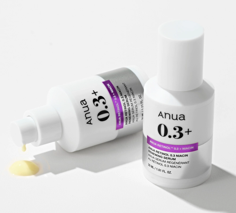 Sérum Facial Anua – Nano Retinol 0.3% + Niacin Renewing Serum 30ml