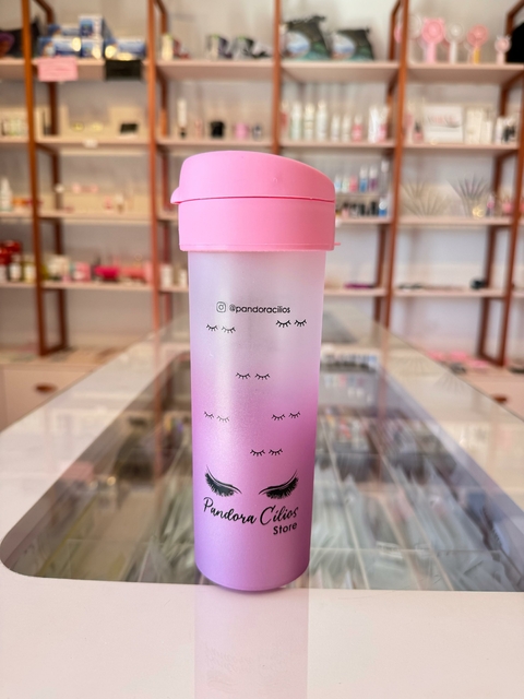 Garrafinha Personalizada Pandora Cílios 500ml - BRINDE