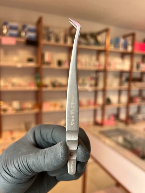 Pinça Staleks Pró 44/12 Ponta Diamantada