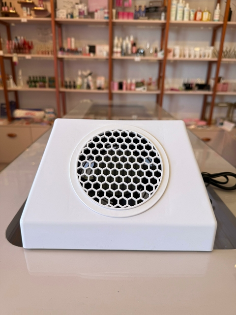 Coletor Nail Dust BRANCO 80W (Bivolt)
