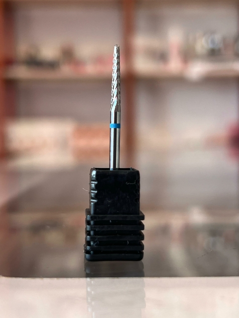 Broca de Tungstênio Tipo Cone - Staleks Pro - AZUL - FT71B023/14