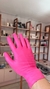 Luvas descartáveis UNIGLOVES 50 pares ROSA PINK (RED) - loja online