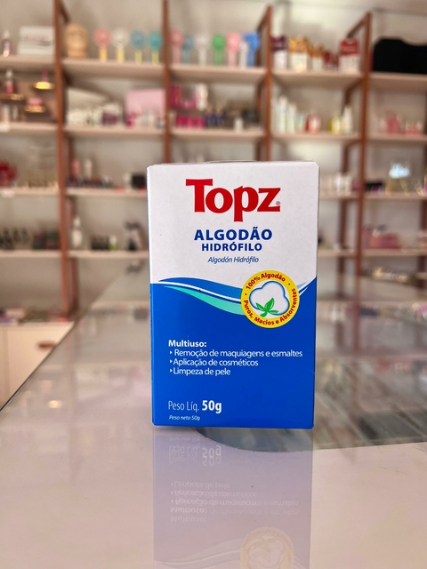 Algodão em Rolo TOPZ Hidrofilo 50G