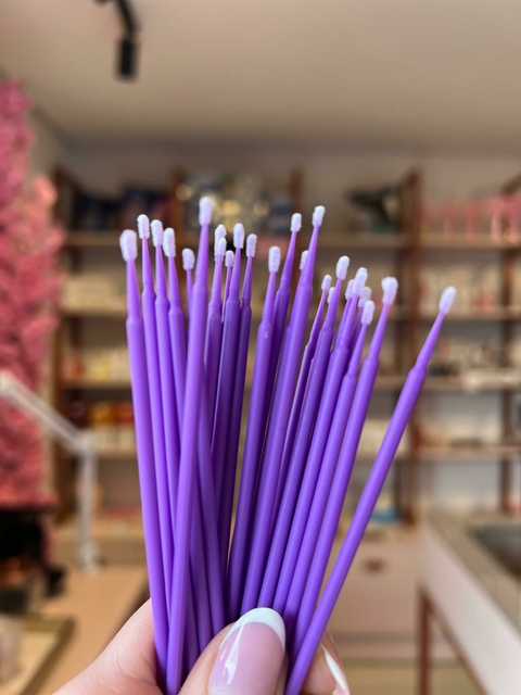 Microbrush pct 100 unid ROXO - comprar online