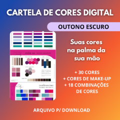 Cartela de Cores DIGITAL _ Outono Escuro
