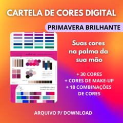 Cartela de Cores DIGITAL _ Primavera Brilhante
