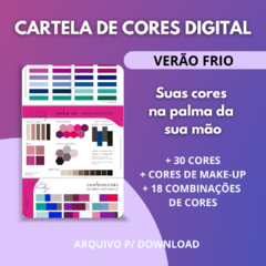 Cartela de Cores DIGITAL _ Verão Frio