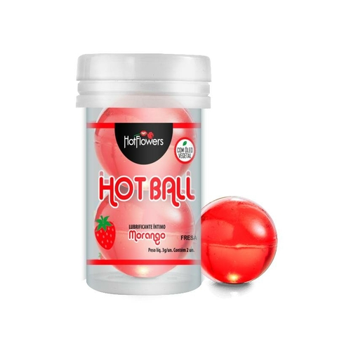 BOLINHA EXPLOSIVA BEIJAVEL - MORANGO