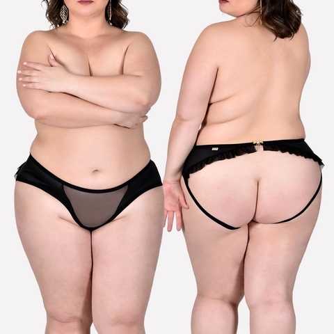 CALCINHA OPEN PLUS SIZE