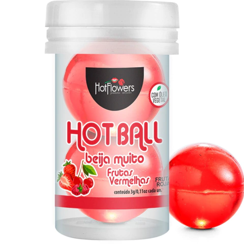 BOLINHAS EXPLOSIVAS BEIJAVEL - FRUTAS VERMELHAS