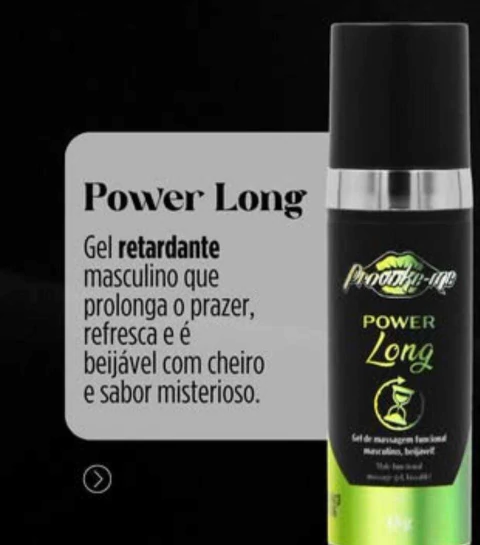 Gel retardante masculino Power Long