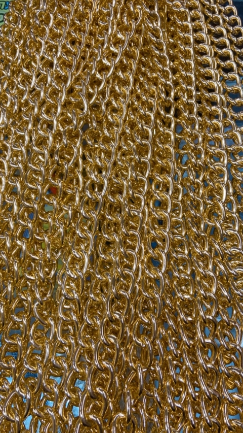 Corrente Ouro elo 18mm