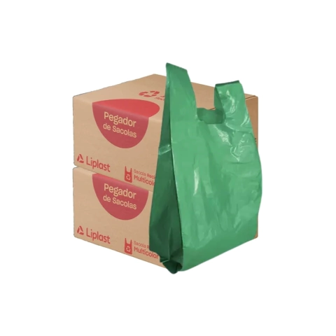 Sacolas Plásticas Recicladas | Três Tamanhos Liplast