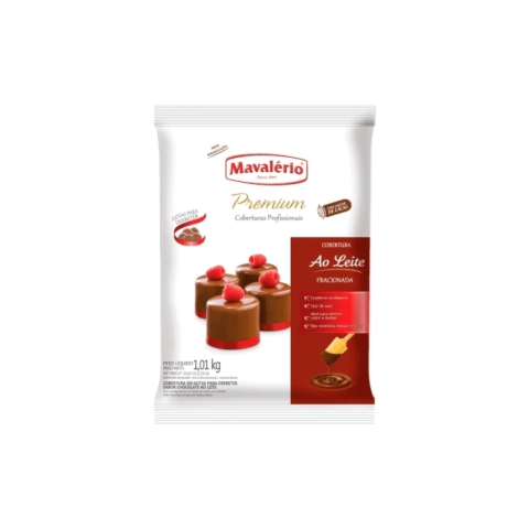 Cobertura Fracionada em Gotas ao Leite Mavalério 1,01kg