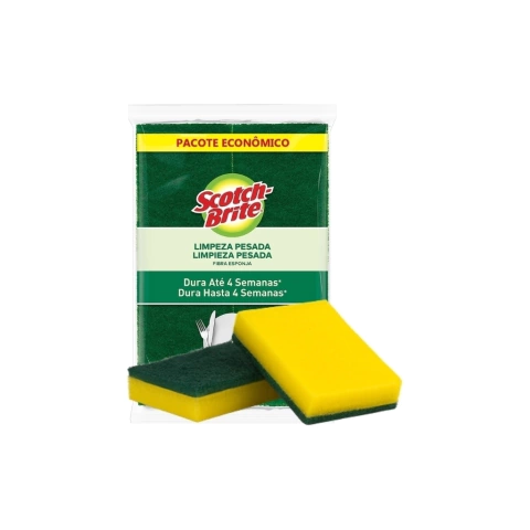 Esponjas Scotch Brite - Limpeza Pesada