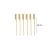 Espeto de Bambu Golf 9cm c/50 - comprar online