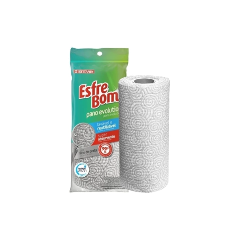 Pano Evolution Super Absorvente Lavável | 20,5x21,5cm c/52