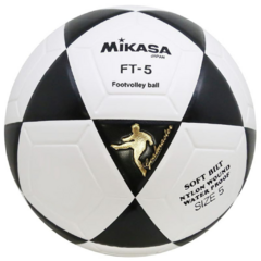 Bola Oficial de Futevôlei • Mikasa FT-5 • Branca/Preta na internet