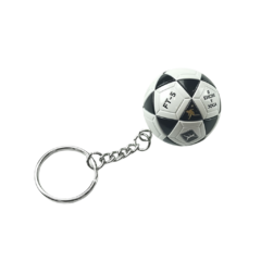 Chaveiro Bola de Futevôlei Mikasa FT-5 - Branca/Preta