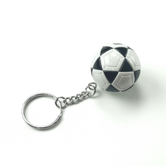 Chaveiro Bola de Futevôlei Mikasa FT-5 - Branca/Preta na internet