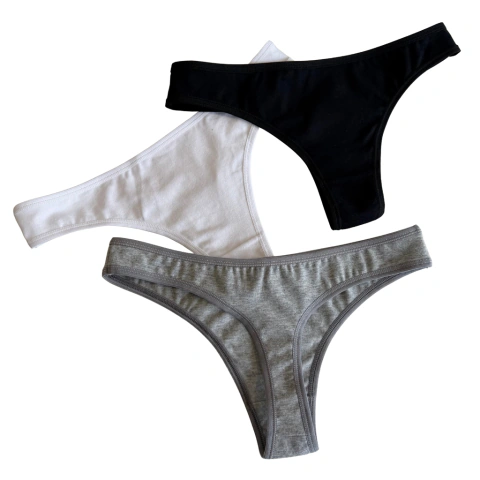 Pack 3 bombachas colaless