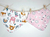 Babero Bandana - Pack 2 unidades (Rosa)