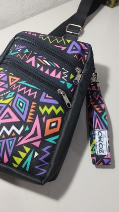 Bandolera Awka (estampa geométrica) - comprar online