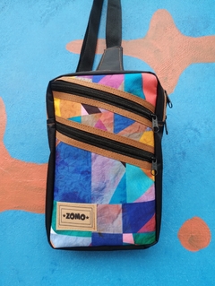 Bandolera AWKA (estampa multicolor)