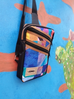 Bandolera AWKA (estampa multicolor) - comprar online