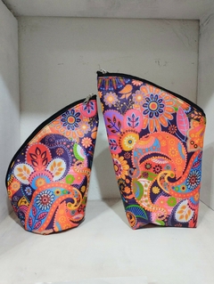 Set yerbera y funda de mate (estampa mandalas)
