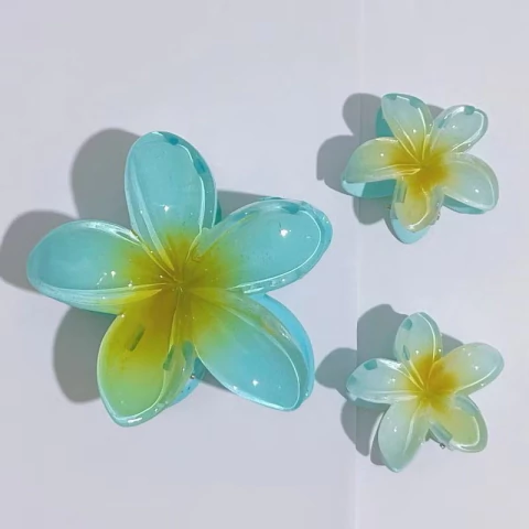 Kit com 3 presilhas - flor