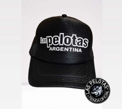 GORRA NEGRA LAS PELOTAS ARGENTINA