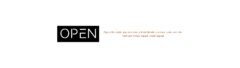 Banner da categoria Open