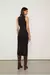Vestido Tricot Midi - Animale - Meire Alves