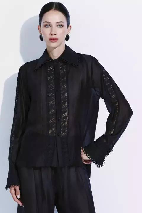 Camisa Organza - Rock Lola
