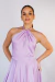 Vestido Longo Frente Única na internet