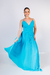 Vestido Longo Plissado - comprar online