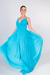 Vestido Longo Plissado
