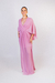 Vestido Longo Manga/Capa - Amicci - Meire Alves