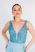 Vestido Longo Busto Bordado - Meire Alves