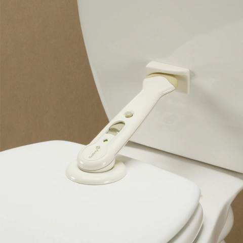 Traba para tapa de inodoro