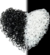 Blister De Gomitas Negras y Blancas - comprar online