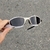 Óculos de Sol Juliet Plasma Black Premium + Sideblinders Branco na internet