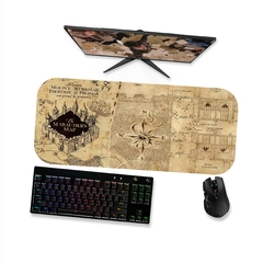 Mouse pad gamer Harry Potter Mapa do Maroto 1 - Mousepad 90x40 80x40 60x40 70x30 na internet